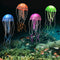 4Pcs Jellyfish Aquarium Decorations, Glowing Effect Fish Tank Ornament